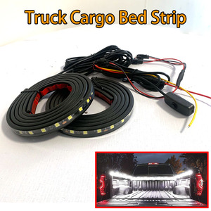 Kit de barres lumineuses LED pour camion, pick-up, SUV, camping-car, bateau, avec interrupteur, lampe décorative 12V, étanche - Product Image 1