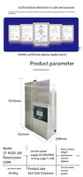 Générateur d'ozone industriel 1000L/heure avec moteur/centre de moteur, garantie 1 an, pour la stérilisation de l'air et l'élimination des gaz dans les ateliers alimentaires