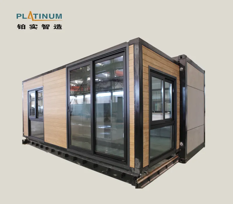 Mở Rộng Nhà Chứa Sang Trọng Có Thể Gập Lại Sẵn Sàng Thực Hiện Container Khách Sạn