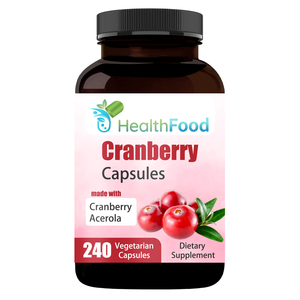 Cápsulas de Arándano Premium 2 en 1 con Acerola, MOQ Bajo, Promueven la Salud Urinaria, Extracto de Arándano, Vegetarianas - Product Image 1