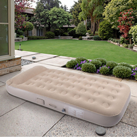 Matelas Gonflable Moderne Simple en PVC Écologique, 15 cm, Pliable, pour Extérieur, Maison, Hôtel, Appartement, Parc, Villa, Chambre