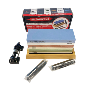 <span class=keywords><strong>Piedra</strong></span> <span class=keywords><strong>de</strong></span> <span class=keywords><strong>afilar</strong></span> duradera TIANPENG <span class=keywords><strong>de</strong></span> doble cara con grano 2000/8000, afilador blanco <span class=keywords><strong>y</strong></span> azul con base <span class=keywords><strong>de</strong></span> bambú antideslizante <span class=keywords><strong>y</strong></span> guía <span class=keywords><strong>de</strong></span> ángulo - Product Image 4