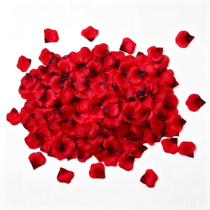 Arche florale en soie en forme de cœur réaliste, décoration de mariage avec roses rouges pour la fête des mères et Noël, vente en gros - Product Image 3