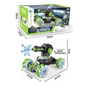 Camion-citerne télécommandé 2,4 GHz de style nouveau avec lumière de pulvérisation, <span class=keywords><strong>jouet</strong></span> de voiture grimpante pour enfants garçons - Product Image 4