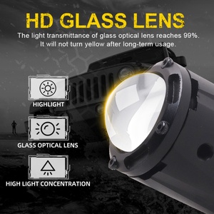 Factory Customized S01 Automotive 2 Color Led Projector Lens Spotlight High Low Beam Motor Fog Lens Auto Lamps Work Bulb Replace - Product Image 3