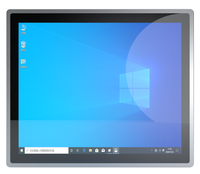 Panel sentuh PC Industri 19 inci dengan CPU Intel J4125 dan sistem Windows Seri I3/I5/I7 tersedia