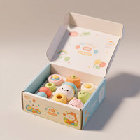 Boîte d'affranchissement en carton personnalisée pour avion Boîte postale d'emballage PR avec abonnement Boîte d'emballage en carton ondulé avec logo pour portefeuille et colis