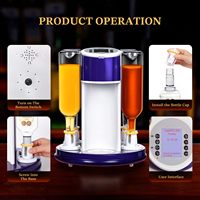 Machine à cocktails électrique pour usage hôtelier et domestique