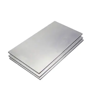 ASTM lembar Aluminium Anti selip Custom Brushed permukaan cermin Finish 1060 1100 6063 lembar paduan aluminium
