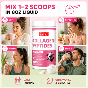 Fabricante de Suplementos de Péptidos de Colágeno al por Mayor, Colágeno Bovino para Cabello, Piel y Uñas, Proteína de Colágeno Hidrolizada en Polvo para Articulaciones - Product Image 2