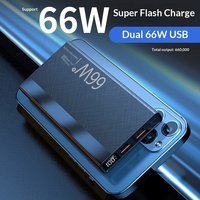Batterie externe haute capacité 20 000 mAh à charge ultra-rapide multi-ports avec batterie au lithium polymère, sortie CA 22,5 W pour utilisation en extérieur