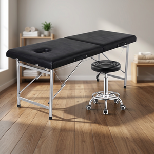 Salon Spa Wholesale <b>Folding</b> Versatile All-Purpose Metal Massage <b>Table</b> 3 Motor <b>Low</b>-Density Sponge Portable Commercial Salon - Product Image 3