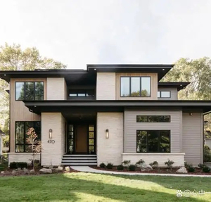 Tùy chỉnh thiết kế hiện đại kết cấu thép tòa nhà ánh sáng-trọng lượng prefab nhà cho biệt thự nhà kim loại Modular xây dựng - Product Image 1