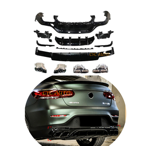 C253 aggiornamento GLC63s AMG body kit diffusore posteriore per <span class=keywords><strong>Mercedes</strong></span> Benz classe <span class=keywords><strong>GLC</strong></span> X253 copue 2020 2021 2022 + - Product Image 1