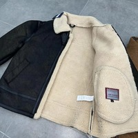 Veste de moto en cuir fin enduit avec col montant pour homme, best-seller, vente en gros