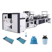 Máquina Automática para Hacer Bolsas de Cinta en Rollo JIADE JDDT-800 con Dispositivo de Trabajo Asistido, Monitoreo y Control Remoto, Ahorro de Energía