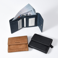 Dompet kulit kuda gila pria wanita, kwallet koin kulit murah kualitas tinggi