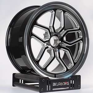Jantes Beadlock KW 5x120.65 Drag 17 18 19 pouces Roues noires en alliage d'aluminium forgé sur mesure pour <span class=keywords><strong>Corvette</strong></span> C4 <span class=keywords><strong>C5</strong></span> C6 C7 C8 <span class=keywords><strong>Z06</strong></span> - Product Image 5