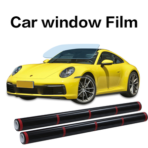 Film solaire automobile premium 2 plis ultra transparent isolant thermiquement, anti-UV et anti-éblouissement pour vitres de voiture - Product Image 3