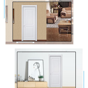 באיכות גבוהה pvc דלת עמיד למים דלת עיצוב מינימליסטי מודרני למטבח חדר אמבטיה פנימי רב תכליתי עבור חווה סופרמרקט - Product Image 5