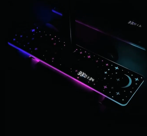 Set Doccia di Lusso Moderno con Display a LED, Funzioni Massaggio a Pioggia e Getto Morbido, <span class=keywords><strong>Miscelatore</strong></span> con Finitura Cromata per Hotel - Product Image 4