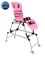ARY AY-BC01 tissu à séchage rapide réglable bain bain douche chaise Support support Base avec roues handicapés SMA CP enfant enfants