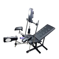 Chaise de Contrainte Multi-Angle BDSM Multi-Fonction Silencieuse Multi-Positions pour Hommes et Femmes