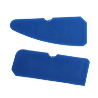4 pièces/ensemble, racloir en silicone bleu, lisseur de mastic, finisseur de calfeutrage, bonne qualité, bords droits et durable à utiliser