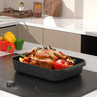 Plaque de cuisson à induction en métal épais pour la cuisson du poisson