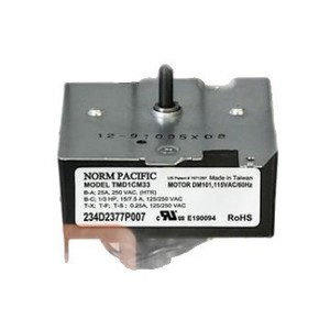 Minuteur de sèche-linge Norm Pacific 120V 60Hz Modèle TMD1CM33 Moteur DM161 Conforme RoHS - Product Image 1
