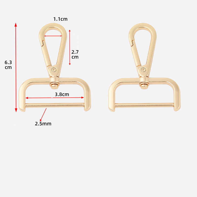 3,8 cm de diamètre intérieur, Or