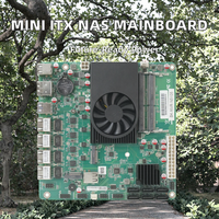Mini Placa Base ITX de Fábrica Intel N5105 DDR4 16GB 4*2.5G LAN 2*M.2 1*PCIE4X 6*SATA Mini PC NAS para el Hogar Linux