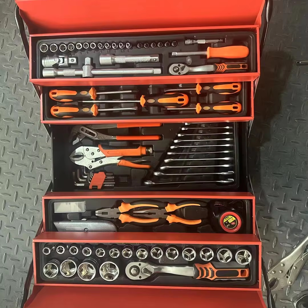 85pcs Hand Socket Wrench Set – Auto Repair Tool Case with Iron Toolbox for Car & Truck Saudi Arabia
