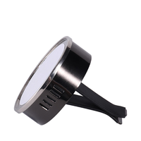 Mini diffuseur de parfum portable en métal pour grille d'aération de voiture, écologique, fait main, vierge pour sublimation
