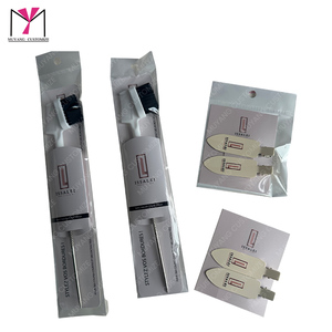 Caja de papel elegante blanca con logotipo personalizado, tarjeta de agradecimiento, pegatina, tarjeta para el cabello Melt Band, etc. - Product Image 5