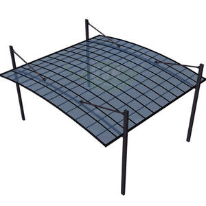 Claras — chariot en polycarbonate d'aluminium étanche, 3x11m, 2 portières de voiture d'<span class=keywords><strong>occasion</strong></span> à vendre, extension UNQ - Product Image 1