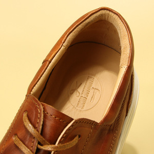 Zapatillas Casuales Retro de Cuero Genuino Lavado para Hombre con Cordones, Suela Gruesa Acolchada, Zapatos de Moda Juvenil - Product Image 4