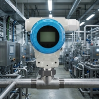 Transmetteur de pression numérique industriel à silicium diffusé, transducteur intelligent RS485 Modbus RTU pour la surveillance des pipelines