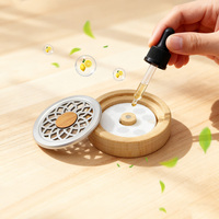 Diffuseur d'aromathérapie solaire rotatif pour tableau de bord de voiture, décoration créative haut de gamme pour voiture