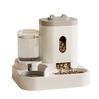 <strong>Best</strong>-<strong>selling</strong> Pet Accessories Plastic PP Durable Luxury Cats Dogs Water Food <strong>Feeder</strong> 2 in 1 for Home Daily