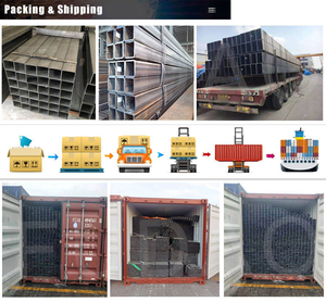 Tube carré en acier galvanisé, galvanisation à chaud, prix au mètre, tube en acier galvanisé pour bâtiment, tube en acier zingué électrique, meilleure qualité - Product Image 6