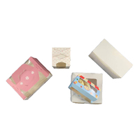 Caja de embalaje con logotipo personalizado para taza de pastel, caja de papel artesanal para limpieza de ventana, servicio de magdalenas, caja de papel para llevar pasteles
