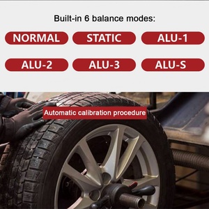Máquina de Equilibrado de Ruedas LAUNCH KWB-402 con Panel de Control de Botones Grandes, Cambiador de Neumáticos y Equilibrador de Ruedas para Taller de Reparación de Automóviles - Product Image 2