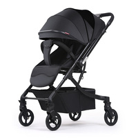 Nouvelle poussette bébé 3 en 1 à quatre roues avec rotation à 360 degrés, légère, vente en gros depuis la Chine, pour filles et garçons
