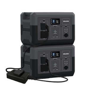 Système de station solaire portable 1500W 2400W LiFePO4 Générateur solaire extérieur Unité de stockage d'énergie <span class=keywords><strong>Camping</strong></span> Sauvegarde domestique Utilisation automobile Pure - Product Image 2