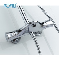Conception originale de la colonne de robinet de douche de baignoire à cartouche thermostatique en laiton, robinet de douche avec thermostat