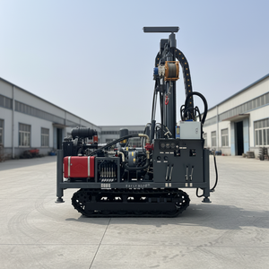 Équipement de forage de puits profonds <span class=keywords><strong>Earlybird</strong></span> 150m, machine de forage de puits d'eau portable hydraulique diesel sur roues à vendre - Product Image 3