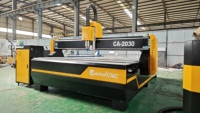 Nouvelle conception de routeur CNC à 3 axes, routeur à bois CNC CA-2030 avec table en aluminium