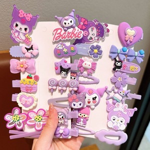 14 chiếc kẹp tóc hình hoạt hình dễ thương dành cho bé gái, làm thủ công - Product Image 2