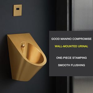 Người đàn ông phòng tắm thép không gỉ nơi để tiểu thương mại hiệu quả cao tuôn ra nơi để tiểu Mens troughs với cảm biến tuôn ra van - Product Image 4